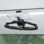 2Pcs Universal Car Sun Visor Glasses Sunglasses Ticket Receipt Card Clip Storage Holder Vehicle Car Accessories - Image 4