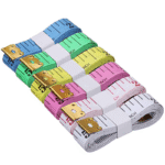 2Pcs 150Cm/60Inch Body Measuring Ruler Sewing Tailor Tape Measure Centimeter Meter Sewing Measuring Tape Soft Random Color - Image 5