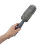 Durable Build Portable Car Wash Brush With Ergonomic Handle ? Lightweight Polyester Rim Cleaning Tool For Efficient Auto Detailing, Wheel Care Accessory, Car Wash Equipmen - Image 6