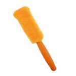 Durable Build Portable Car Wash Brush With Ergonomic Handle ? Lightweight Polyester Rim Cleaning Tool For Efficient Auto Detailing, Wheel Care Accessory, Car Wash Equipmen - Image 5