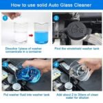 5/20Pcs Solid Cleaner Car Windscreen Wiper Effervescent Tablets Glass Toilet Cleaning - Car Accessories - Image 8