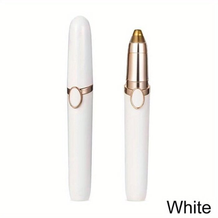 1Pc Rechargeable Eyebrow Razor, Usb Charging Mechanical Shaving Hair Remover, Flawless Painless Facial Hair Trimmer For Women & Men, Anti-Clockwise Rotation, ?36V Operation - Image 5