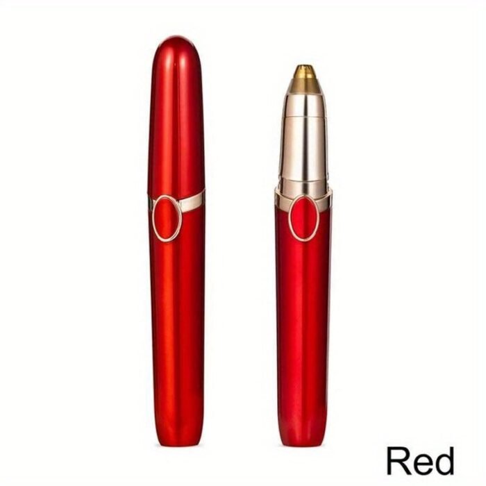 1Pc Rechargeable Eyebrow Razor, Usb Charging Mechanical Shaving Hair Remover, Flawless Painless Facial Hair Trimmer For Women & Men, Anti-Clockwise Rotation, ?36V Operation - Image 7