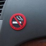 Car Dashboard Ornament No Smoking Car Stickers Styling Round Red Sign Vinyl Sticker For Auto Motorcycle Home Wall Outdoor Car Accessories - Image 5
