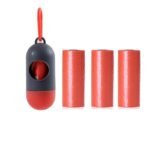 1Pc Stroller Travel Diaper Bag Dispenser And Diaper Disposal Bags, Baby Stroller Hanging Garbage Bag Dispenser & 3 Rolls Trash Bags - Image 4