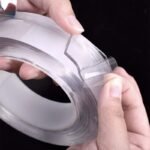 1Pc Transparent Nano Tape Washable Reusable Double-Sided Tape Adhesive Nano Traceless Sticker Removable Universal Disks Glue - Image 2