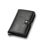 1Pc Men'S Rfid Carbon Fiber Credit Cards Holder, Rfid Mini Business Credit Card Holder, Ideal Gift For Men - Image 5