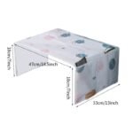 1Pc Dust Cover Microwave Cover Refrigerator Dust Cover Universal Oven Cover Nordic Oil-Proof Beauty Refrigerator Washing Machine Fabric Cover Cloth Cover Towel - Image 4