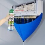 Split Air Conditioning Service Bag With Water Pipe Split Air Conditioning Cleaning Cover Split Air Conditioning Unit Cleaning Bag - Image 5