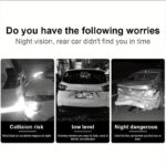 10Pcs Car Bumper Reflective Safety Strip Stickers, Enhance Your Night Driving Security & Style - Image 6