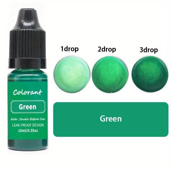10Ml/Bottle Candle Dyes Pigment Liquid Colorant Resin Coloring Dye Pigments For Diy Candle Making Epoxy Resin Craft Making - Image 16