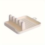 1/2Pcs Paint Brush Holder With 4 Slots, Diy Art Brush Rest Holder, Watercolor Paint Color Palette, Watercolor Acrylic Oil Painting Brush Bracket, Painting Pen Holder Shelf School Supplies - Image 5