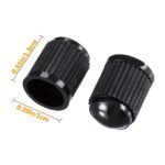 20Pcs Tire Stem Valve Caps All Black, Universal Stem Covers For Cars, Suvs, Bike And Bicycle, Trucks, Motorcycles, Airtight Seal Heavy Duty - Image 2