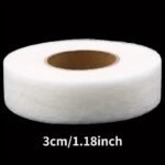 1 Roll - 60M White Double-Sided Non-Woven Interlining Adhesive Tape, Iron-On Hemming Tape For Pants & Clothes - Waterproof, Easy Edge Shortening & Repair Solution, Ideal For Diy Sewing Projects, Clothing Repair|Diy Fashion Accessory|Adhesive Hem Tape - Image 15