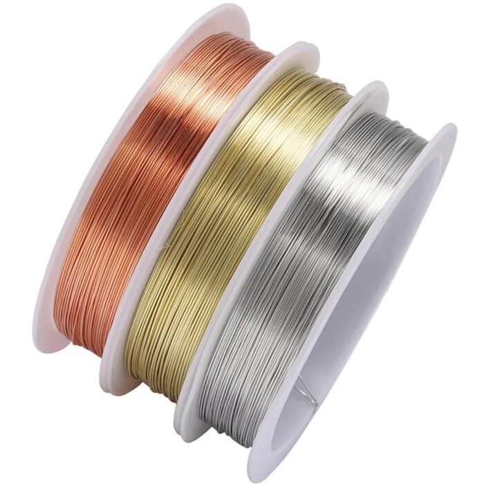 1 Roll 0.2/0.3/0.4/0.5/0.6/0.7/0.8/1Mm Sturdy Copper Wire Beading Wire For Bracelet Necklace Diy Jewelry Making Accessories - Image 3