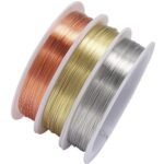 1 Roll 0.2/0.3/0.4/0.5/0.6/0.7/0.8/1Mm Sturdy Copper Wire Beading Wire For Bracelet Necklace Diy Jewelry Making Accessories - Image 2