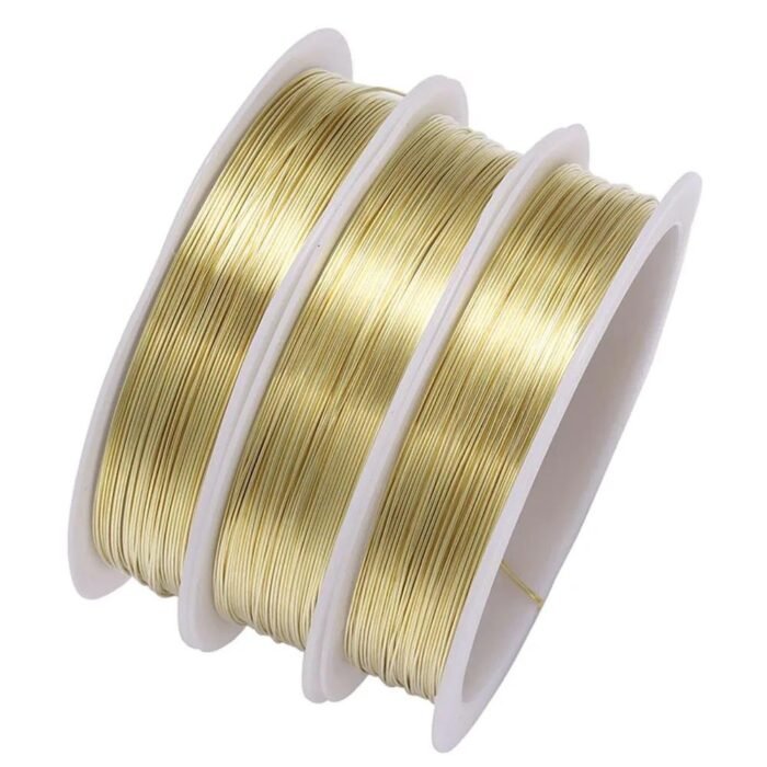 1 Roll 0.2/0.3/0.4/0.5/0.6/0.7/0.8/1Mm Sturdy Copper Wire Beading Wire For Bracelet Necklace Diy Jewelry Making Accessories - Image 7