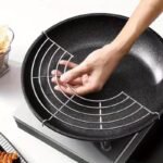 Versatile 304 Stainless Steel Semi-Circular Rack For Bbq, Frying & Steaming - Oil Draining And Insulation Design - Image 7