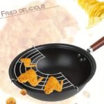 Versatile 304 Stainless Steel Semi-Circular Rack For Bbq, Frying & Steaming - Oil Draining And Insulation Design - Image 5