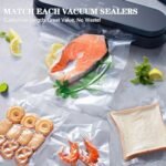 100Pcs Vacuum Sealer Bags, No Cutting Required, Multiple Sizes Available - Image 24