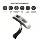 Scale, Portable Electronic Scale, Digital Luggage Scale, High-Precision Luggage, Luggage Bag Scale With Luminous, Electronic Weighing Scale, Kitchen Gadgets, Cheap Items - Image 6