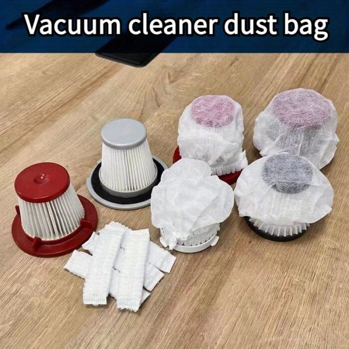 20Pcs/40Pcs/70Pcs, Disposable Vacuum Cleaner Filter Element, Universal Non-Woven Fabric Filter Accessories For Vacuum Cleaner - Image 2
