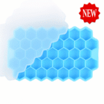 1Pc/4Pcs Honeycomb Silicone Ice Tray - 37 Grids Hexagon Ice Cube Mold, For Perfect Shaped Ice Cubes And Ice Balls, For Home Kitchen - Image 5