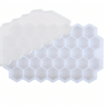 1Pc/4Pcs Honeycomb Silicone Ice Tray - 37 Grids Hexagon Ice Cube Mold, For Perfect Shaped Ice Cubes And Ice Balls, For Home Kitchen - Image 9