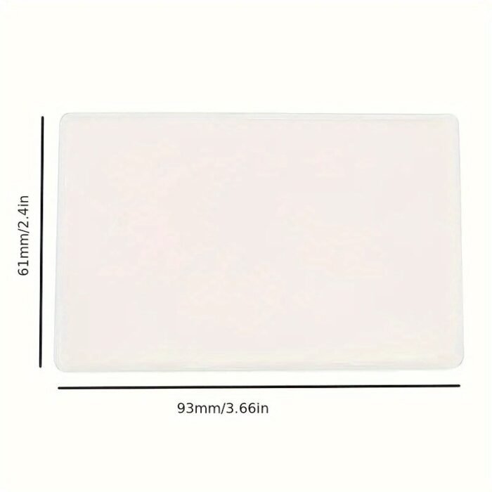 10 Pcs Transparent Credit Card Holders, Id Card Covers, Portable Slim Bus Card Protectors - Image 4