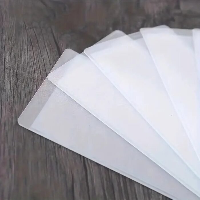 10 Pcs Transparent Credit Card Holders, Id Card Covers, Portable Slim Bus Card Protectors - Image 5