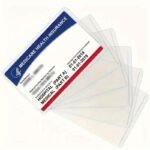 10 Pcs Transparent Credit Card Holders, Id Card Covers, Portable Slim Bus Card Protectors - Image 3