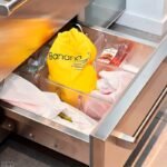 Yellow Banana Storage Bag With "Banana" Label - Durable, Washable Pp Material, Perfect For Fresh Fruit Organization In The Kitchen, Kitchen Storage|Vibrant Yellow Bag|Durable Pp Material, Fruit Bags - Image 2