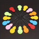 10Pcs Sewing Ease Plastic Needle Threaders, Durable & Vibrant, Assorted Colors, For Hand & Machine Sewing, Quilting & Crafting Helper