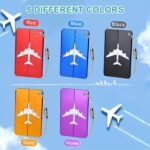 5Pcs Aluminum Alloy Luggage Tags Set, With Secure Steel Loop, Sturdy & Stylish, Perfect For Easy Identificationneeds - Image 4