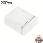 20/50Pcs Disposable Coffee Filter Paper Bags With Handles - Drip-Proof, High-Quality, Perfect For Espresso & Tea, Ideal For Home, Office, Or Commercial Use, Coffee Accessories - Image 3