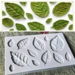 Silicone Leaf Shape Candy Mold, 3D Resin Casting Cuboid Molds For Diy Cake Decorating, Fondant, Gum Paste, Baking Tools, Kitchen Gadgets - 1 Pc - Image 2