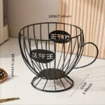 1Pc Nordic Style Coffee Capsule Rack Light Luxury Home Snack Candy Storage Rack Coffee Shop Bar Display Rack - Image 4