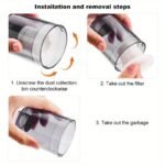 2/3/5Pcs Washable Filter For Wireless Car Vacuum Cleaner, Reusable Portable Vacuum Cleaner Filter, Accessories For Vacuum Cleaner - Image 4