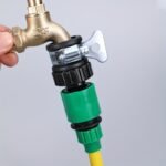 Universal Quick-Connect Rotating Hose Adapter Nipple Set - Durable Plastic, Easy-Fit For Car Wash & Garden Irrigation, Compatible In Europe & America (1Pc) - Image 5
