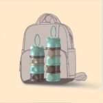 1Pc Portable 4-Layer Youngsters Formula Dispenser & Snack Container - Rotating Design With Independent Compartments For Milk Powder, Snacks, And Fruits - Pp Material - Pink/Blue - Perfect Mother'S Day Gift, Youngsters Snack Container | Smooth Rotating Lid | Easyclean Material - Image 10