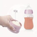 1Pc Portable 4-Layer Youngsters Formula Dispenser & Snack Container - Rotating Design With Independent Compartments For Milk Powder, Snacks, And Fruits - Pp Material - Pink/Blue - Perfect Mother'S Day Gift, Youngsters Snack Container | Smooth Rotating Lid | Easyclean Material - Image 8