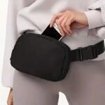 Solid Color Durable Chest Bag, Buckle Nylon Versatile Belt Bag, Sport Adjustable Strap Crossbody Waist Bag - Image 4