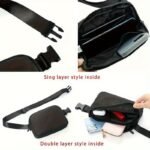 Solid Color Durable Chest Bag, Buckle Nylon Versatile Belt Bag, Sport Adjustable Strap Crossbody Waist Bag - Image 6