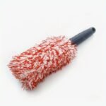 1Pc Microfiber Car Wheel Brush - Pp Handle Tire Cleaning Scrubber - Auto Detailing Rim Dust Remover For Cars, Motorcycles, Trunks - Efficient Vehicle Wash Tool - Image 3