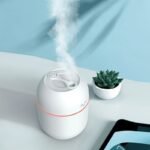 1Pc Silent Humidifier With Night Light - No Fog, Compact Design For Baby'S Breathing, Moisturizing & Caring, Perfect For Bedrooms & Offices, Ideal Spring Festival Gift, Portable Humidifier, Office Humidity Solution, Modern Humidifier, Smooth Surface Humidifier - Image 5