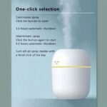 1Pc Silent Humidifier With Night Light - No Fog, Compact Design For Baby'S Breathing, Moisturizing & Caring, Perfect For Bedrooms & Offices, Ideal Spring Festival Gift, Portable Humidifier, Office Humidity Solution, Modern Humidifier, Smooth Surface Humidifier - Image 8