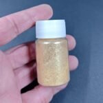 20Ml/Bottle Coarse Particles Metallic Flash Golden Powder Mica Powder Glitter Metal Color Dye For Epoxy Resin Slime Candle Wood Furniture Paint Diy Craft Resin Casting Molds - Image 2