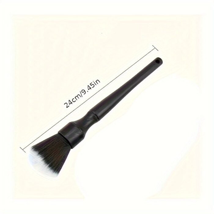 1Pc Car Interior Detailing Brush, Soft Bristle Cleaning Brush Dusting Brush, Boat/Car Interior Cleaning Tool, Auto Detail Brush Boat/Car Dash Duster Brush (Black), Christmas Gifts - Image 5