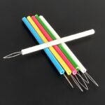 5Pcs Plastic Needle Threaders Set - Sewing Machine Thread Helper, Beading Tool, Diy Craft Accessories, Elderly Assistance Device