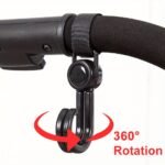 2Pcs-360? Rotating Multipurpose Stroller Hooks ? Durable Cart & Bike Hanger, Organizer Accessory For Parents, Travel Hook - Image 8